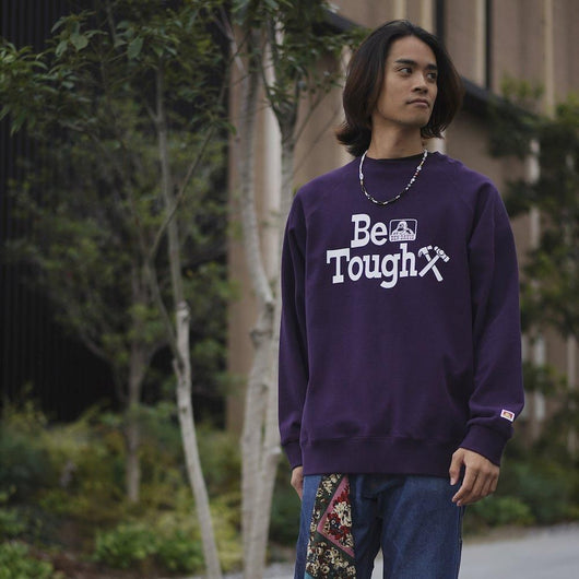 BEN DAVIS 【PRINT SWEAT CREW】プリントスウェットクルー