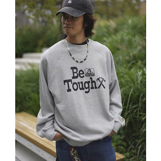 BEN DAVIS 【PRINT SWEAT CREW】プリントスウェットクルー