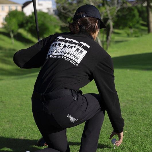 BENCH AT THE GREENE GOLF / ロングスリーブポロシャツ