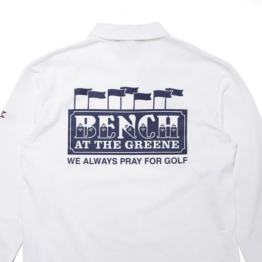 BENCH AT THE GREENE GOLF / ロングスリーブポロシャツ