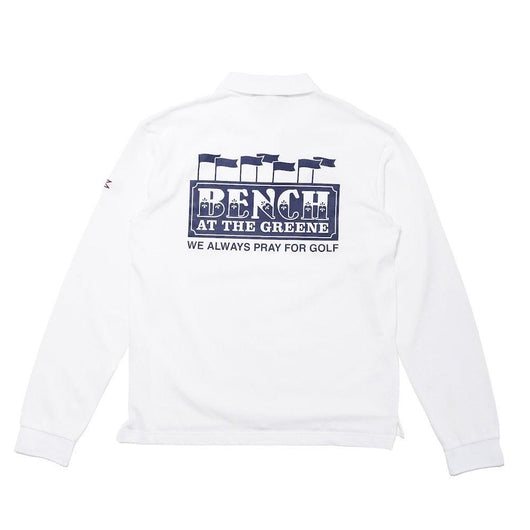 BENCH AT THE GREENE GOLF / ロングスリーブポロシャツ