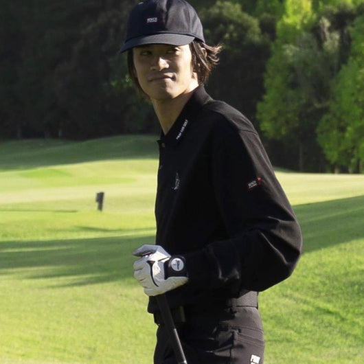 BENCH AT THE GREENE GOLF / ロングスリーブポロシャツ