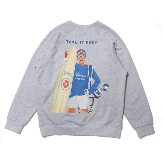 BENCH AT THE GREENE GOLF / プリントスウェットシャツ