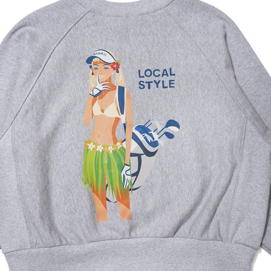 BENCH AT THE GREENE GOLF / プリントスウェットシャツ（レディース）