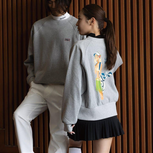 BENCH AT THE GREENE GOLF / プリントスウェットシャツ（レディース）