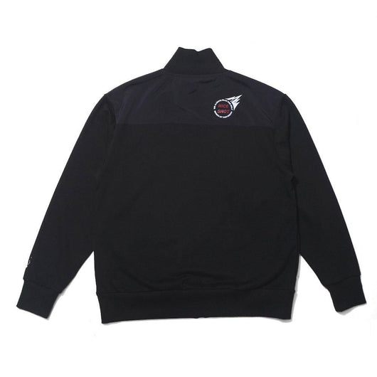 BENCH AT THE GREENE GOLF / ナイロン切替スタンドカラースウェット