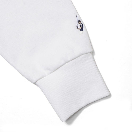 BENCH AT THE GREENE GOLF / ナイロン切替スタンドカラースウェット