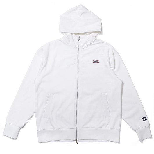 BENCH AT THE GREENE GOLF / ナイロン切替フーディ