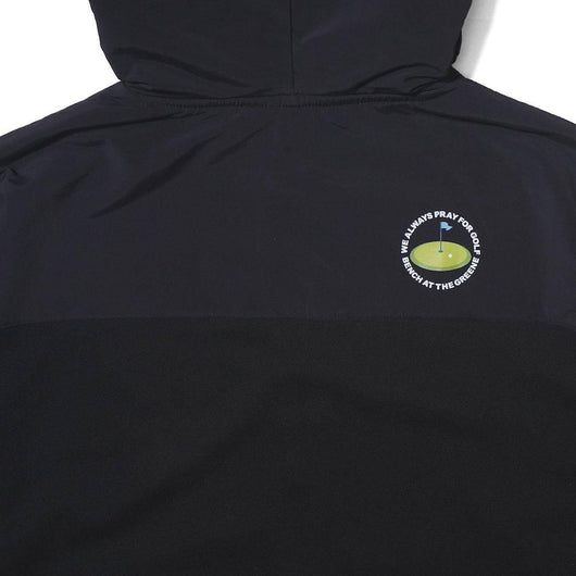 BENCH AT THE GREENE GOLF / ナイロン切替フーディ