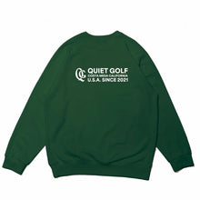 QUIET GOLF / プリントスウェットシャツ