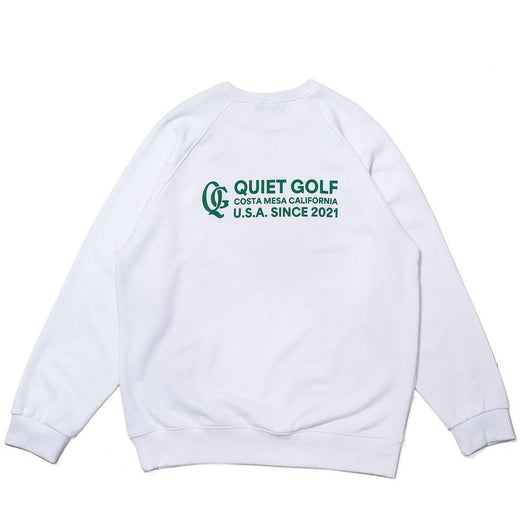 QUIET GOLF / プリントスウェットシャツ