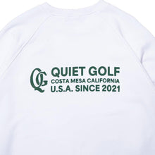 QUIET GOLF / プリントスウェットシャツ