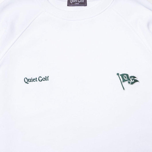 QUIET GOLF / プリントスウェットシャツ