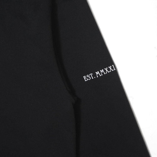 QUIET GOLF / スタンドカラースウェット