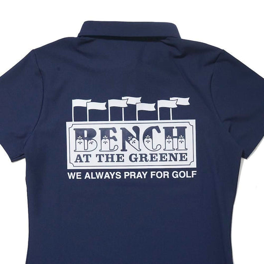 BENCH AT THE GREENE GOLF /レディースゴルフシャツ