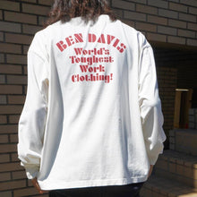 BEN DAVIS【PRINT LONG SLEEVE TEE】プリント長袖Tシャツ
