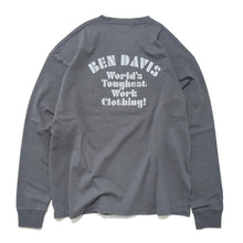 BEN DAVIS【PRINT LONG SLEEVE TEE】プリント長袖Tシャツ