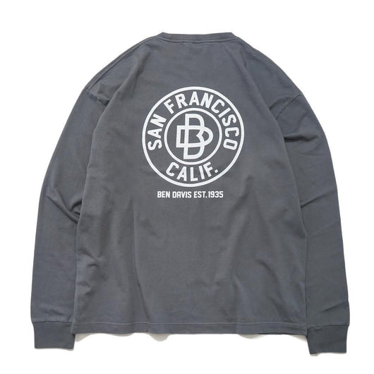 BEN DAVIS【PRINT LONG SLEEVE TEE】プリント長袖Tシャツ