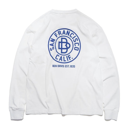 BEN DAVIS【PRINT LONG SLEEVE TEE】プリント長袖Tシャツ