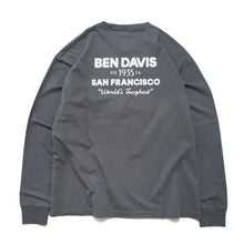 BEN DAVIS【POCKET PRINT LONG SLEEVE TEE】ポケットプリント長袖Tシャツ