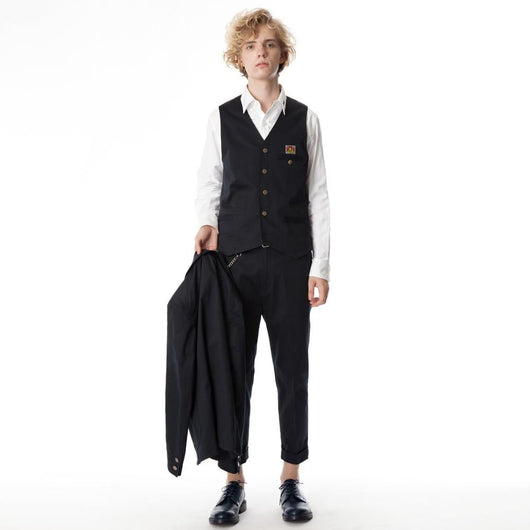 【HEY LADIES VEST ST(BK)】 - ヘイレディースベスト