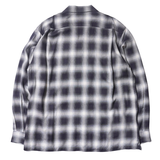 BEN DAVIS【OMBRE CHECK OP COL SHIRTS】