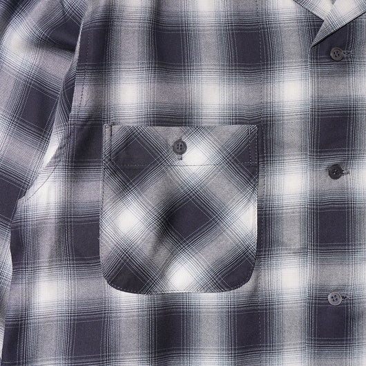 BEN DAVIS【OMBRE CHECK OP COL SHIRTS】