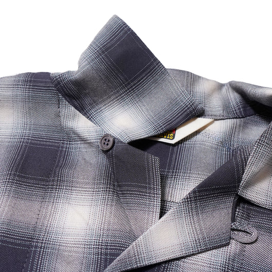 BEN DAVIS【OMBRE CHECK OP COL SHIRTS】