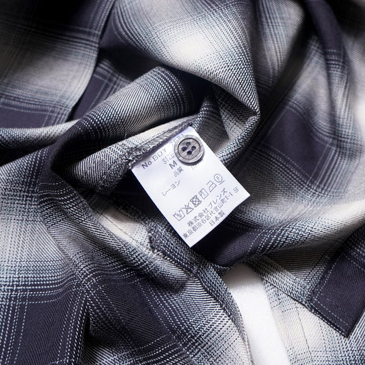 BEN DAVIS【OMBRE CHECK OP COL SHIRTS】
