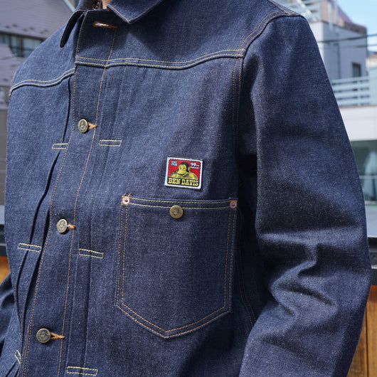 BEN DAVIS 90TH TRUCKER JACKET
