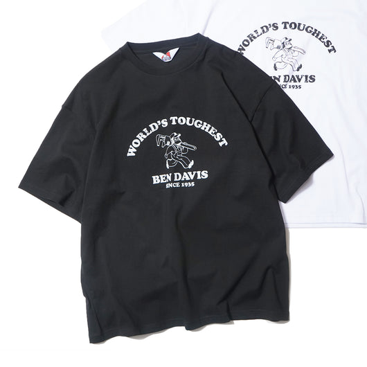 BEN DAVIS【WORLD'S TOUGHEST GRAPHIC TEE】ワールドタフエストグラフィックTシャツ