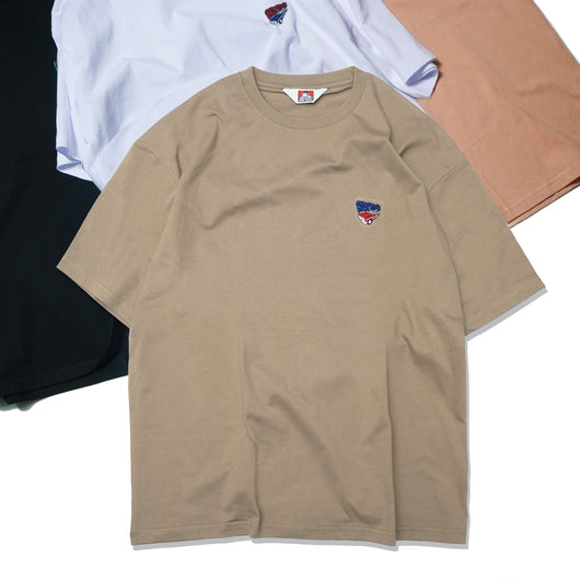 BEN DAVIS【CAR EMBRO TEE】カー刺繍Tシャツ