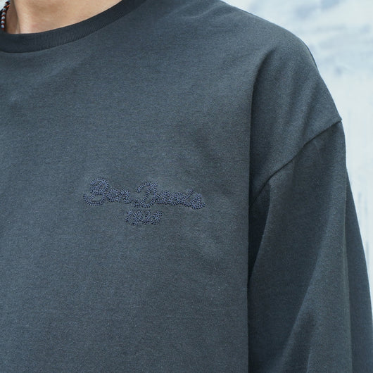 BEN DAVIS【EMBRO LONG SLEEVE】刺繍ロングスリーブ