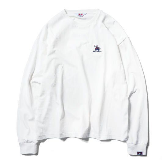 BEN DAVIS【EMBRO LONG SLEEVE】刺繍ロングスリーブ