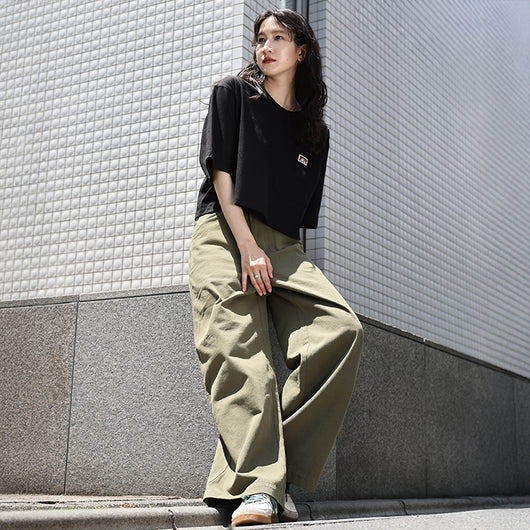 BEN DAVIS【LADIES WIDE CHINO PANTS】レディースワイドチノパンツ